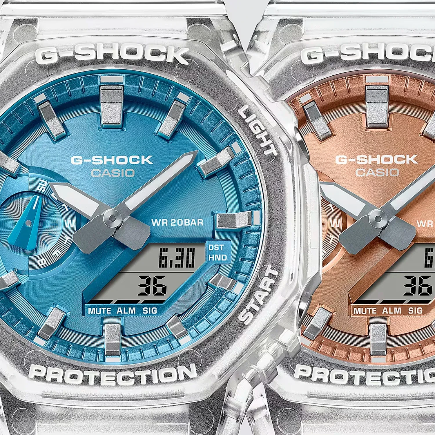 Montre Casio G-Shock GA-2100BM-7A2ER - Quartz Numérique, Résine/carbone, Pour Homme (neuve)
