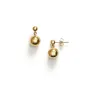 ANNI LU Tropicana Boucles d'oreilles Acier inoxydable plaqué or 232-30-66