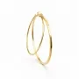 Jane Kønig Big Double Olympia Boucle d'oreille Unique Acier inoxydable BDOH-SS26-SS-G