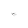 Jane Kønig Big Tied Heart Stud Boucle d'oreille Unique Argent BTHS-AW25-S