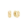 Ania Haie Bold Texture Small Boucles d'oreilles Argent E063-06G