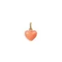 Jane Kønig Pink Coral Heart Pendentifs Or GULD-PHV