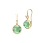 Julie Sandlau Prime Green Amethyst Boucles d'oreilles Argent HKS181GDGRATCRCZ