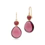 Julie Sandlau Prime Drop Boucles d'oreilles Argent HKS842GDRHOCR