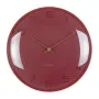 Karlsson Fuerte Dome Horloge Murale KA6084RD