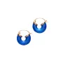 ANNI LU Petit Swell Hoops Boucles d'oreilles Laiton plaqué or 231-30-58-