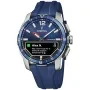 Montre Festina Connected D F23000/1 avec cadran Bleu, boîtier de 44 mm de diamètre et bracelet Bracelet en caoutchouc de Bleu