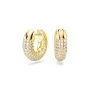 Swarovski Dextera Hoop Boucles d'oreilles Acier inoxydable plaqué or 5636530