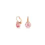 Swarovski Bell Boucles d'oreilles Acier inoxydable plaqué or rose 5662114