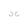 Swarovski Matrix Boucles d'oreilles Acier inoxydable plaqué or rose 5692264