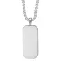 Captena Dogtag Colliers Acier inoxydable DU10058