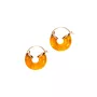ANNI LU Petit Swell Hoops Boucles d'oreilles Laiton plaqué or 231-30-65