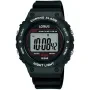 Montre Lorus Sports Digital R2313PX9 avec cadran Noir, boîtier de 40 mm de diamètre et bracelet Bracelet en caoutchouc de Noir