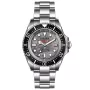 Montre OceanX Sharkmaster 1000 Limited Edition SMS1011M avec cadran Gris, boîtier de 44 mm de diamètre et bracelet Bracelet en métal de Argent