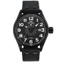 Montre TW Steel Volante VS42 avec cadran Noir, boîtier de 48 mm de diamètre et bracelet Bracelet en toile de Noir
