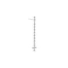 Jane Kønig Atomic Boucle d'oreille Unique Argent ACS-SS24-S