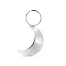 Jane Kønig Big Half Moon Creole Boucle d'oreille Unique Argent BHMC-XJK24-1-S