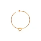 Jane Kønig Big Tied Heart Hoop Boucle d'oreille Unique Argent BTHH-AW25-G
