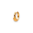 IX Studios Rustic Boucle d'oreille Unique Argent DMB0366GD