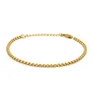 Captena Box Round 3 mm Bracelets Acier inoxydable DU20104