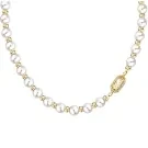 Karl Lagerfeld Pearl Colliers Acier inoxydable KLAYR01