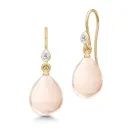 Julie Sandlau Prima Ballerina Boucles d'oreilles Argent HKS548GDBSCRCZ