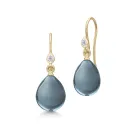 Julie Sandlau Prima Ballerina Boucles d'oreilles Argent HKS548GDLBCRCZ
