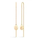 Julie Sandlau Tree Of Life Boucles d'oreilles Argent HKS661GD