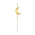 Jane Kønig Half Moon Boucle d'oreille Unique Argent HMEP-XJK24-1-G