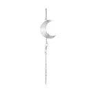 Jane Kønig Half Moon Boucle d'oreille Unique Argent HMEP-XJK24-1-S