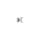 Jane Kønig Small Half Moon Boucle d'oreille Unique Argent JKSHMSF18-S