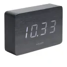 Karlsson Alarm Clock Square Réveils KA5653BK