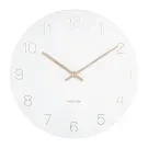 Karlsson Charm Engraved Numbers Wall Clock S Horloge Murale KA5788WH