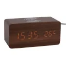 Karlsson Alarm clock Block w. phone charger Réveils KA5933DW
