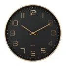 Karlsson Elegance Glow Horloge Murale KA5973BK