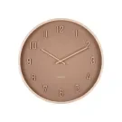 Karlsson Nervadura soft brown Horloge Murale KA6117BR