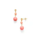 ANNI LU Drops Boucles d'oreilles Laiton plaqué or 251-30-71