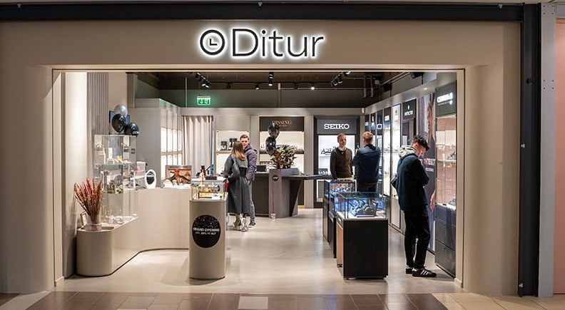 Magasin Ditur &agrave; Odense de l'ext&eacute;rieur